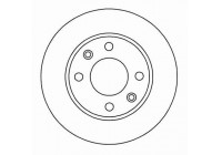 Disque de frein 15318 ABS