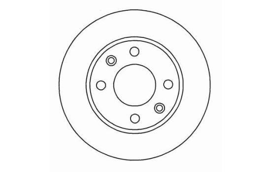 Disque de frein 15318 ABS