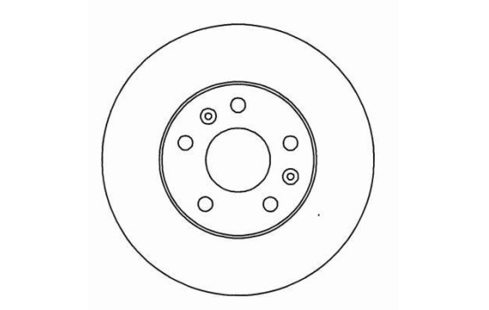 Disque de frein 15407 ABS