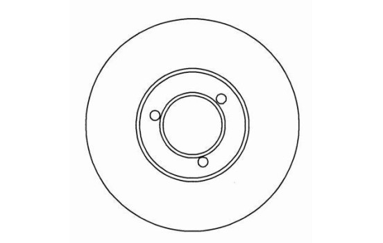 Disque de frein 15413 ABS