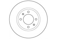 Disque de frein 15414 ABS