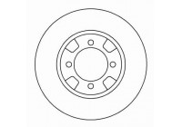 Disque de frein 15509 ABS