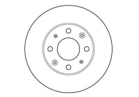 Disque de frein 15567 ABS