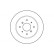Disque de frein 15599 ABS, Vignette 2