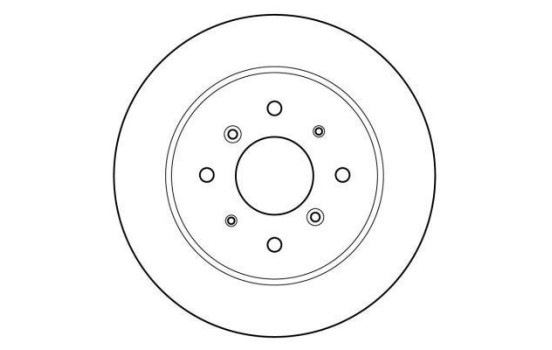 Disque de frein 15599 ABS