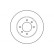 Disque de frein 15605 ABS, Vignette 2