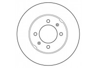 Disque de frein 15605 ABS