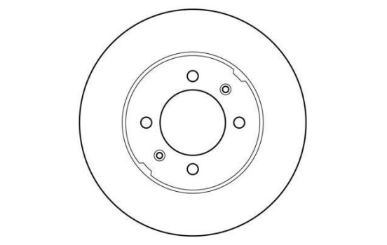 Disque de frein 15605 ABS