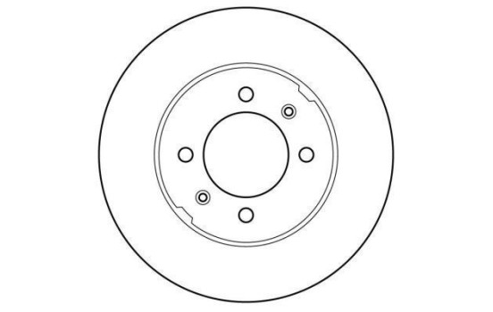 Disque de frein 15609 ABS, Image 2
