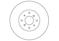 Disque de frein 15613 ABS