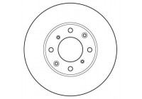 Disque de frein 15626 ABS