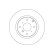 Disque de frein 15627 ABS, Vignette 2