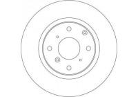 Disque de frein 15627 ABS