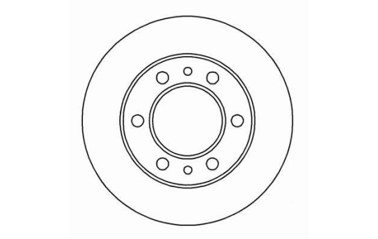 Disque de frein 15654 ABS