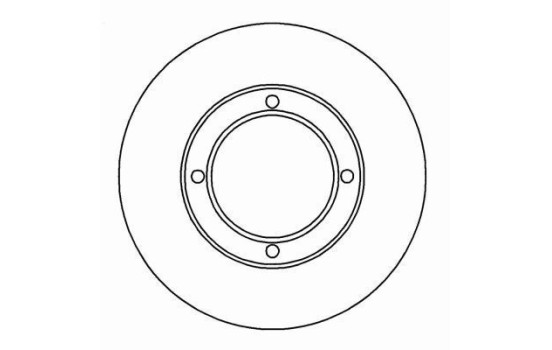 Disque de frein 15658 ABS