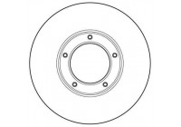 Disque de frein 15659 ABS
