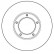 Disque de frein 15659 ABS