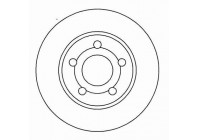 Disque de frein 15705 ABS