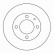 Disque de frein 15720 ABS