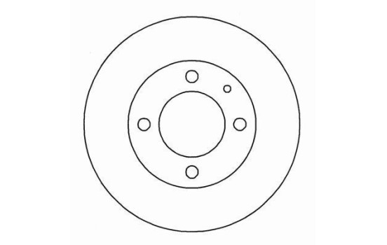 Disque de frein 15720 ABS