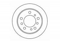 Disque de frein 15724 ABS