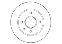 Disque de frein 15727 ABS