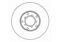 Disque de frein 15737 ABS