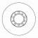 Disque de frein 15740 ABS
