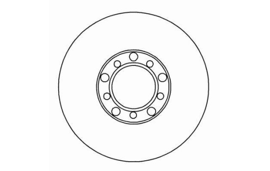 Disque de frein 15740 ABS
