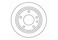 Disque de frein 15742 ABS
