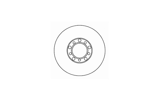 Disque de frein 15743 ABS
