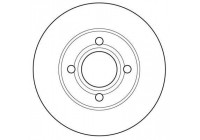 Disque de frein 15746 ABS