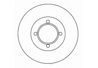 Disque de frein 15747 ABS