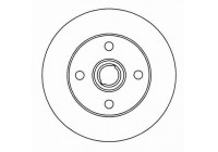 Disque de frein 15757 ABS