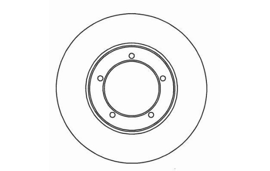 Disque de frein 15758 ABS