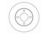 Disque de frein 15764 ABS