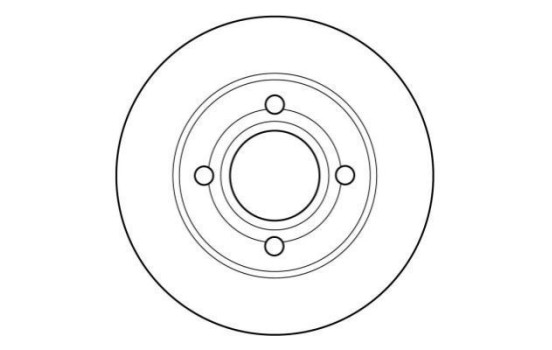 Disque de frein 15765 ABS