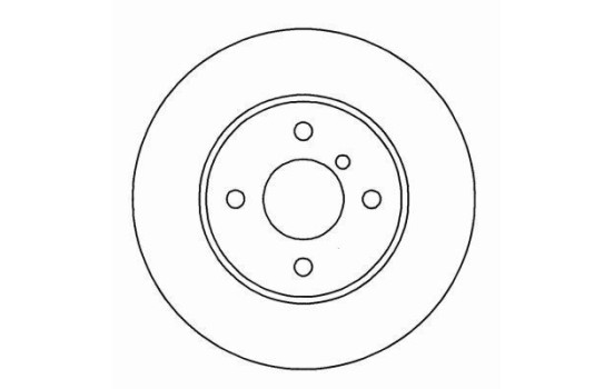 Disque de frein 15767 ABS