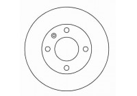 Disque de frein 15771 ABS