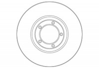 Disque de frein 15775 ABS