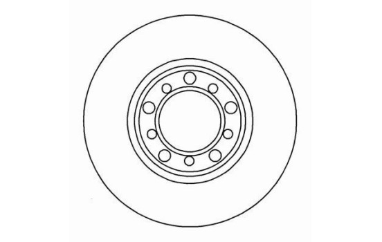 Disque de frein 15781 ABS