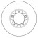 Disque de frein 15786 ABS