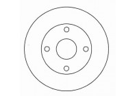 Disque de frein 15812 ABS