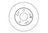 Disque de frein 15816 ABS