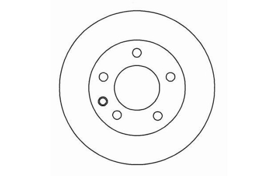 Disque de frein 15817 ABS