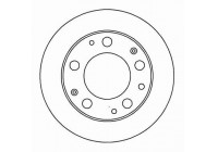 Disque de frein 15828 ABS
