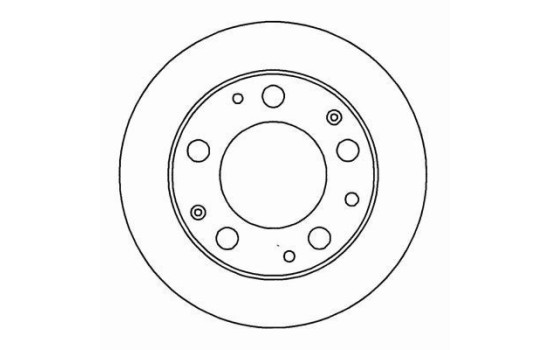 Disque de frein 15828 ABS