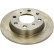 Disque de frein 15832 ABS