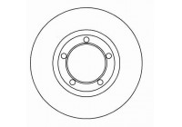 Disque de frein 15852 ABS