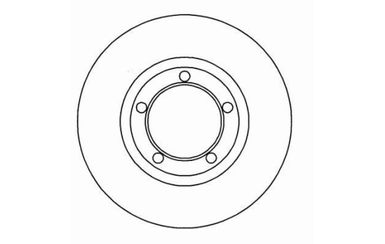 Disque de frein 15852 ABS